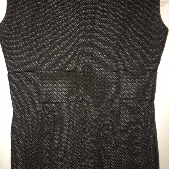 LOFT Black Tweed Cap Sleeve Sheath Dress - Picture 6 of 8